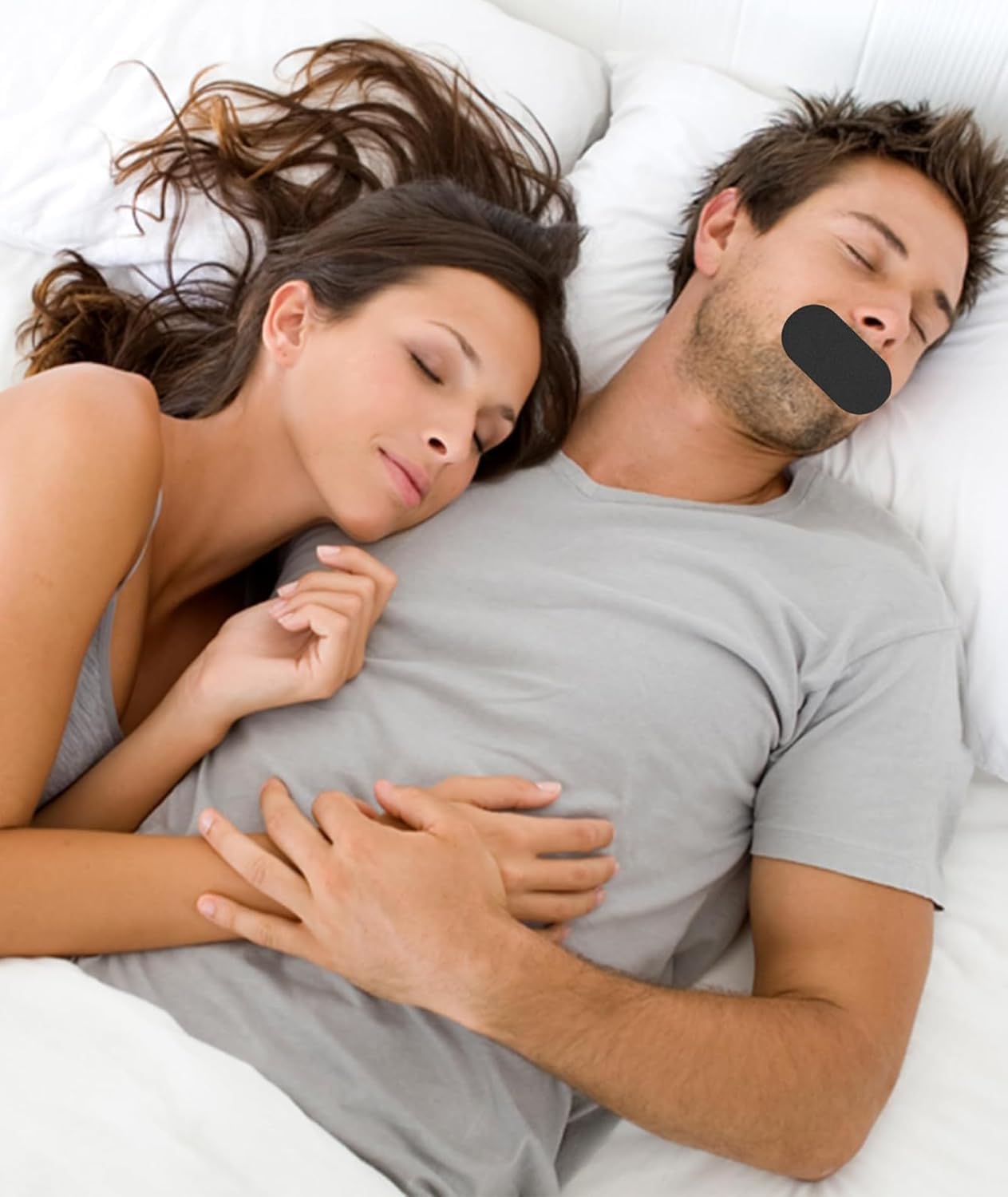 FITVERT 30 Pcs Sleep Strips Mouth Tape for Sleeping Anti-Snoring Strips for Improved Nose Breathing Snore Reduction Mouth sticker Stop Snoring Sleep Aids Anti Snoring Devices