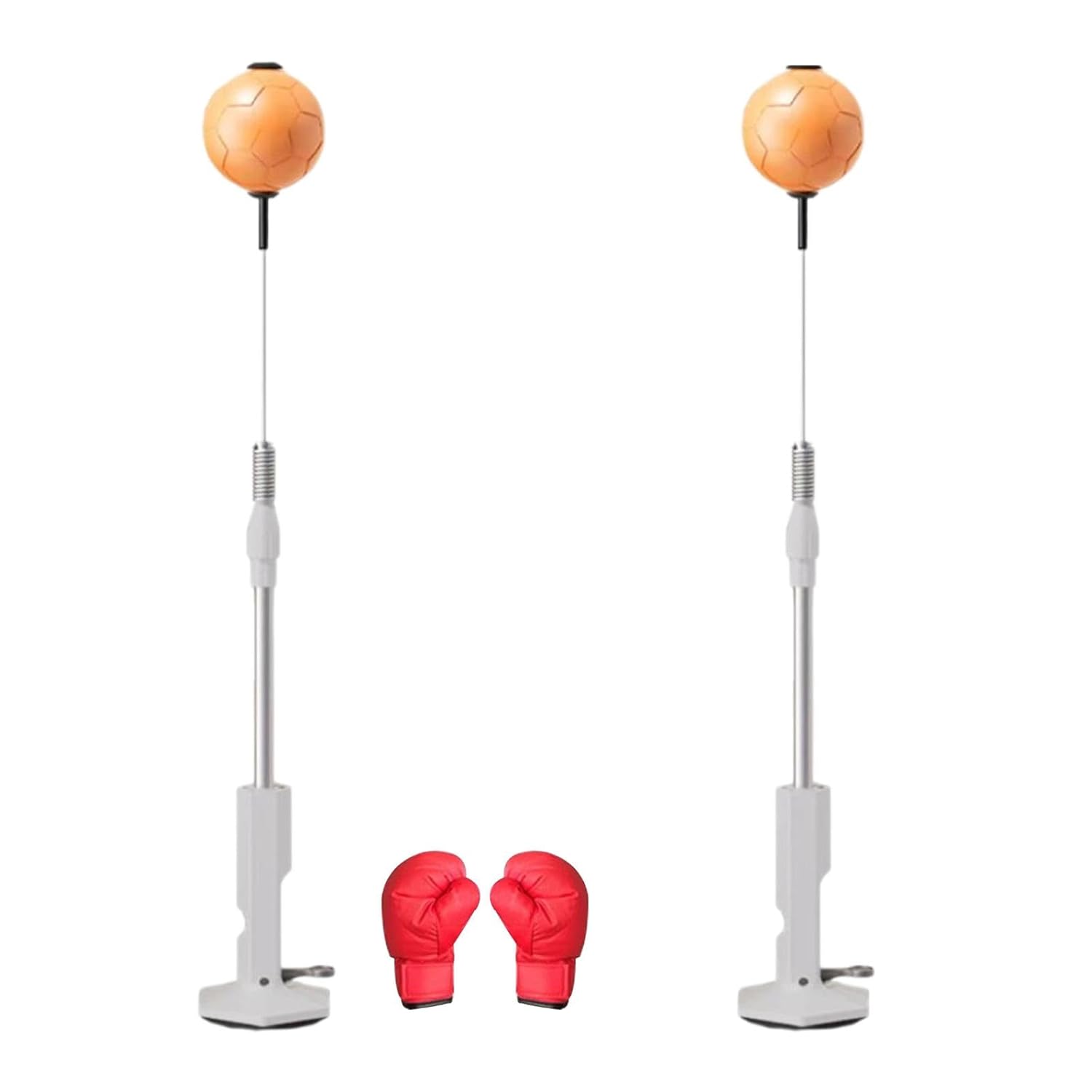 SAZ DEKOR® Punching Bag with Stand Boxing Gear Boxing Trainer MMA Boxing Reaction Ball Boxing Reflex Ball|Tournament Golf Gifts, Suitable for Tournaments, Practice & Competitive, Ideal for Swings|