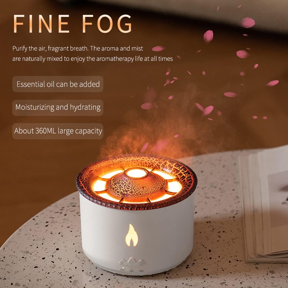 Cool mist humidifier in living room setting