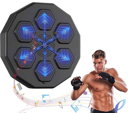 Dratal Bluetooth Music Boxing Machine, Smart Wall-Mounted Punching Equipment for Family Fitness and Stress Relief