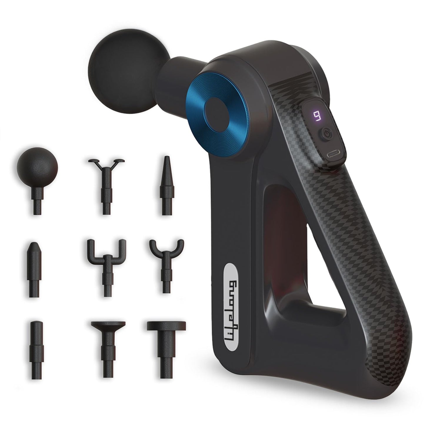 Lifelong massage gun with 9 attachments