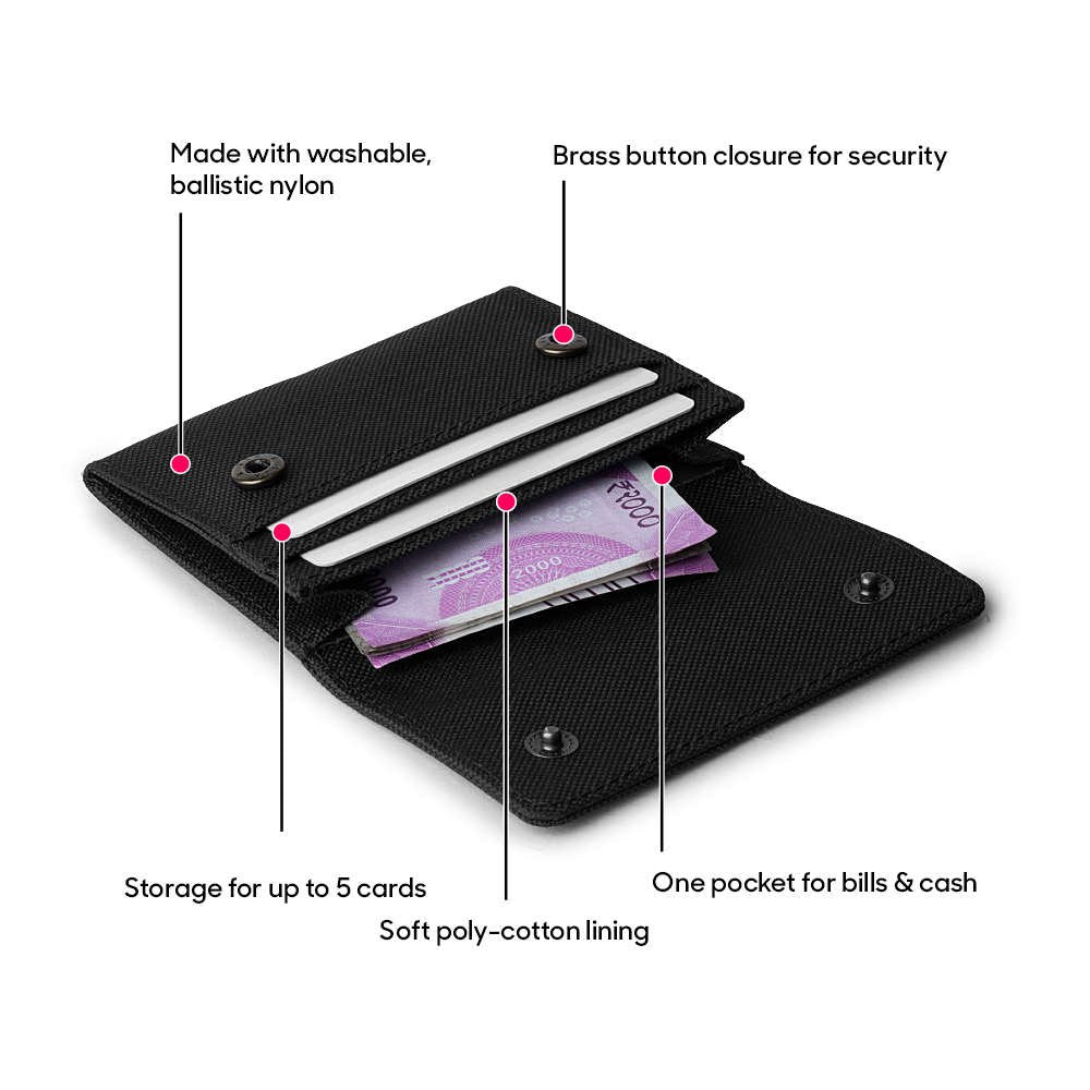 DailyObjects Flip Top Card Wallet for Women