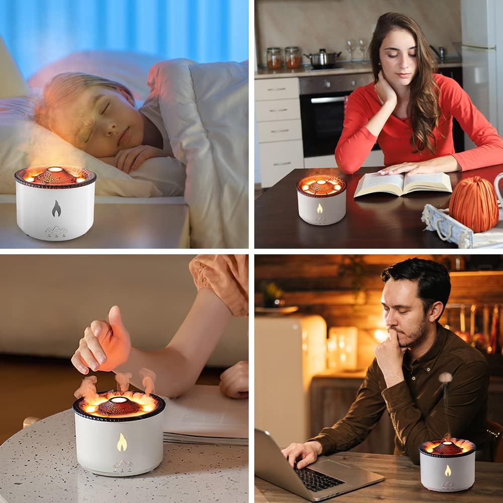 Quiet diffuser with 2 mist modes