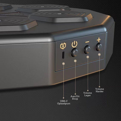 Dratal Bluetooth Music Boxing Machine, Smart Wall-Mounted Punching Equipment for Family Fitness and Stress Relief