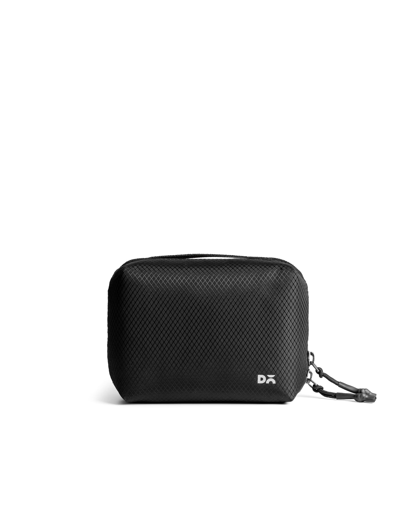 DailyObjects Travel Digital Accessories Storage Bag | Portable Gadget Organizer Case | Regular Zippered Tech Kit Organizer Pouch for Memory Cards - Blue, Canvas, 21 Centimeters