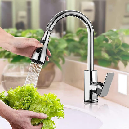Nubilous Tap Extender for Kitchen Sink, Flexible Faucet with Tap Extension for Convenient Use Upgrade Your Kitchen Sink with Flexible Tap for Easy Access