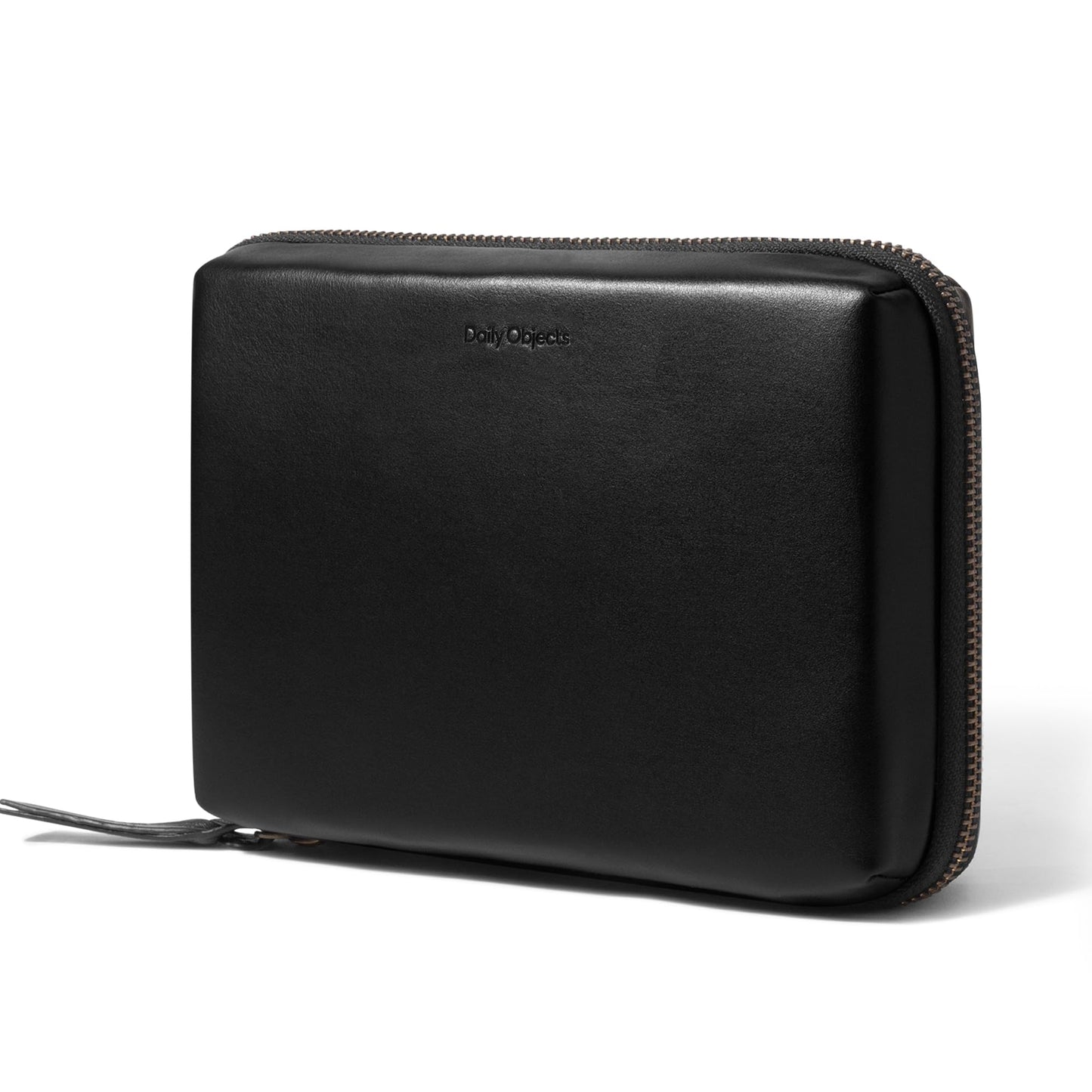 DailyObjects Travel Digital Accessories Storage Bag | Portable Gadget Organizer Case | Regular Zippered Tech Kit Organizer Pouch for Memory Cards - Blue, Canvas, 21 Centimeters