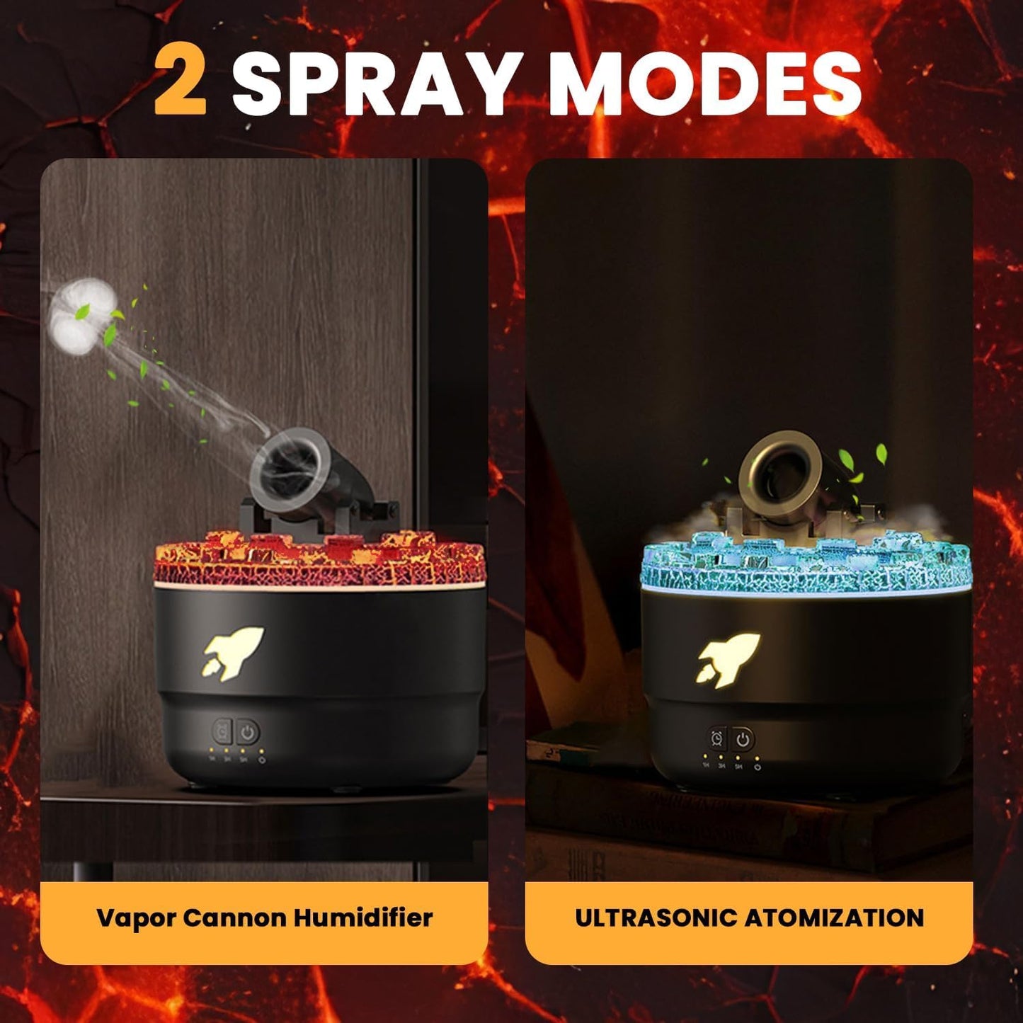 Creative humidifier for desktop bedroom